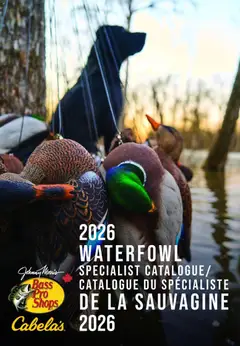 Preview of Cabelas flyer / circulaire - Waterfowl from shop Cabelas valid from Aug 27, 2026