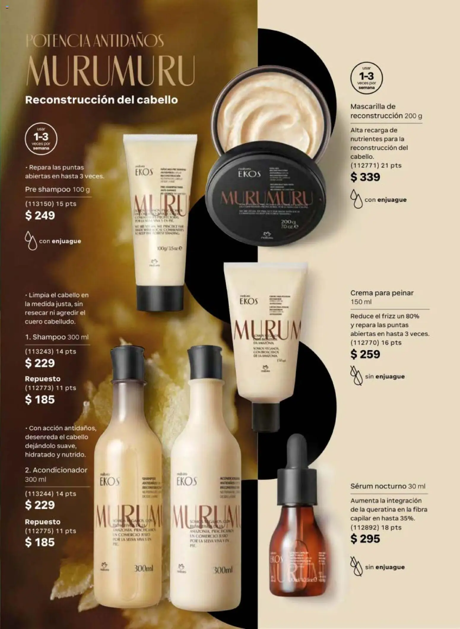 Nuevas ofertas de Natura válidas en toda la República Mexicana desde el 20/02/2026. ¡Encuentra las mejores ofertas en Natura campaña 4 2026! | Página: 131 | Productos: Serum, Crema, Shampoo, Mascarilla