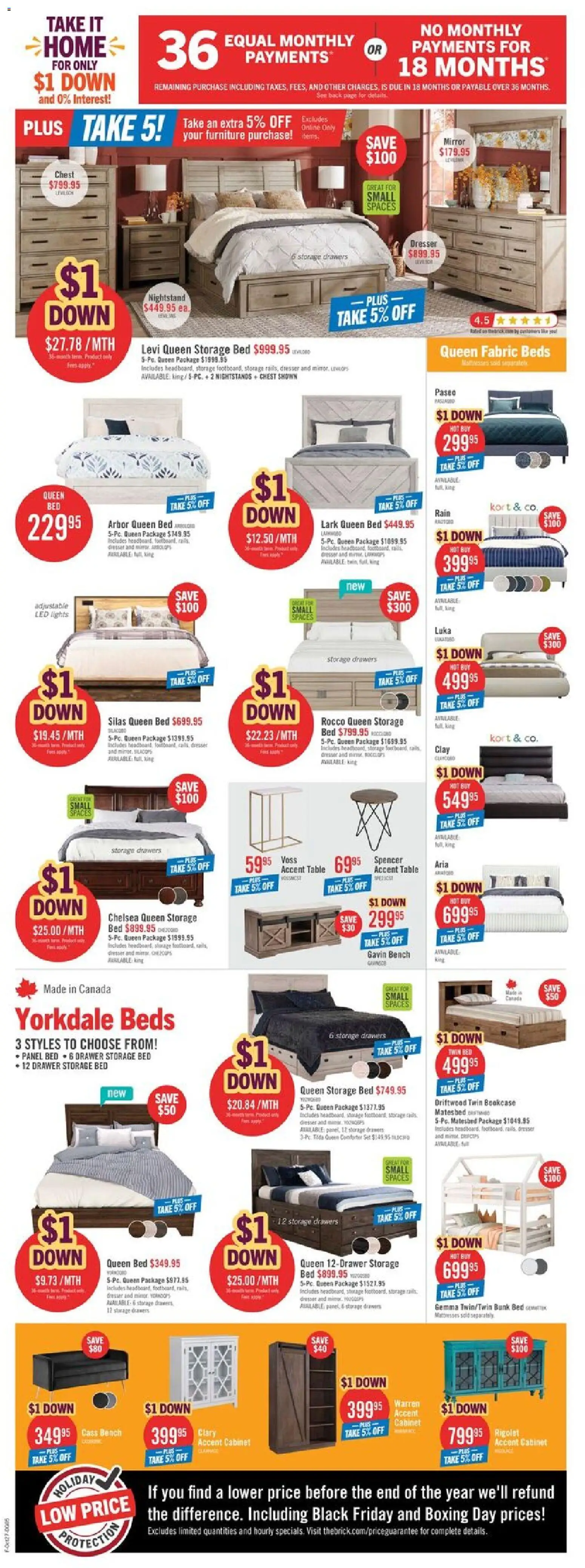 The Brick flyer valid from Oct 27, 2026 | Page: 12