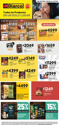 Vista previa Diarco - Especial Quickfood válido desde el 03/08/2026