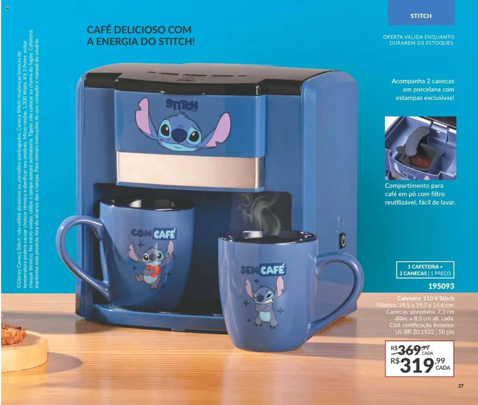 Avon Folheto - válido de 01/09/2026 | Página: 27 | Produtos: Pó, Caneca, Microondas, Potes