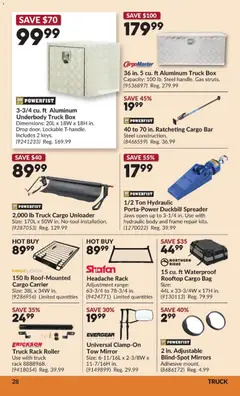 Preview of Princess Auto flyer - 2 Week Sale! from shop Princess Auto valid from Jul 28, 2026 | Page: 33