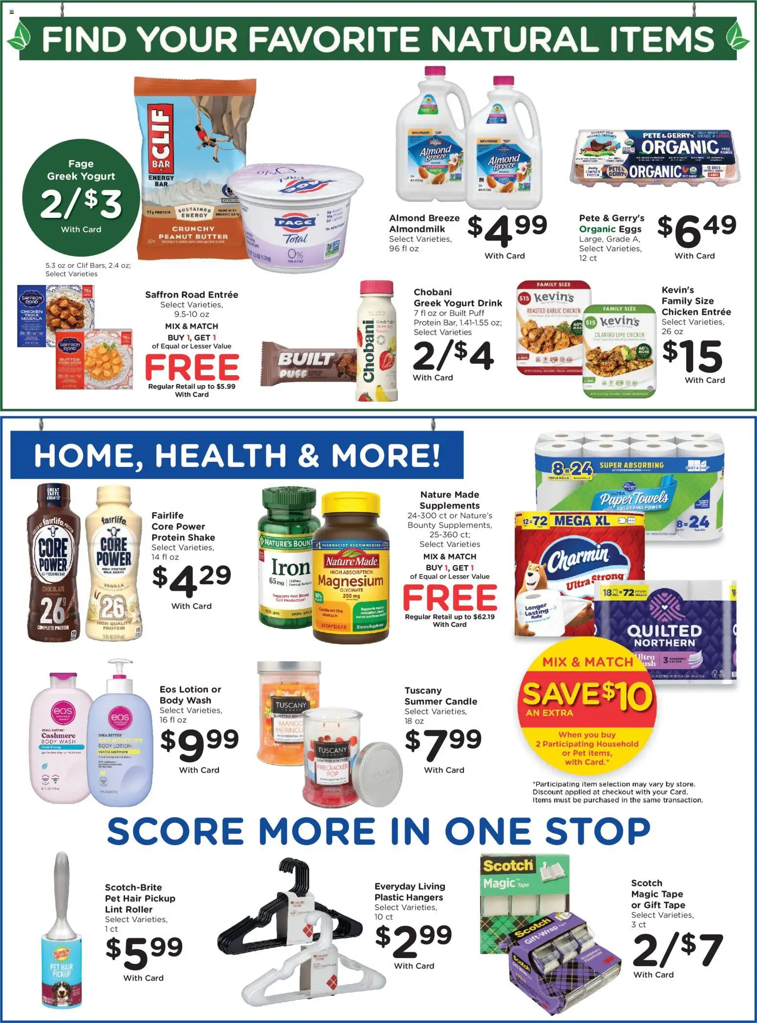Dillons Weekly Ad - valid from 07/29/2026 | Page: 9 | Products: Yogurt, Body Wash, Mango, Iron