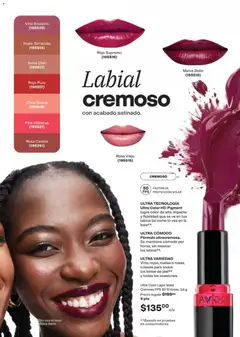 Vista previa de Ultra Color Lápiz labial Cremoso FPS 50, Ultra Color Lápiz labial Cremoso FPS 50 10 tonos. 3,6 g, nuevo folleto de la tienda, válido en México a partir del 24.04.2026 | Página: 45