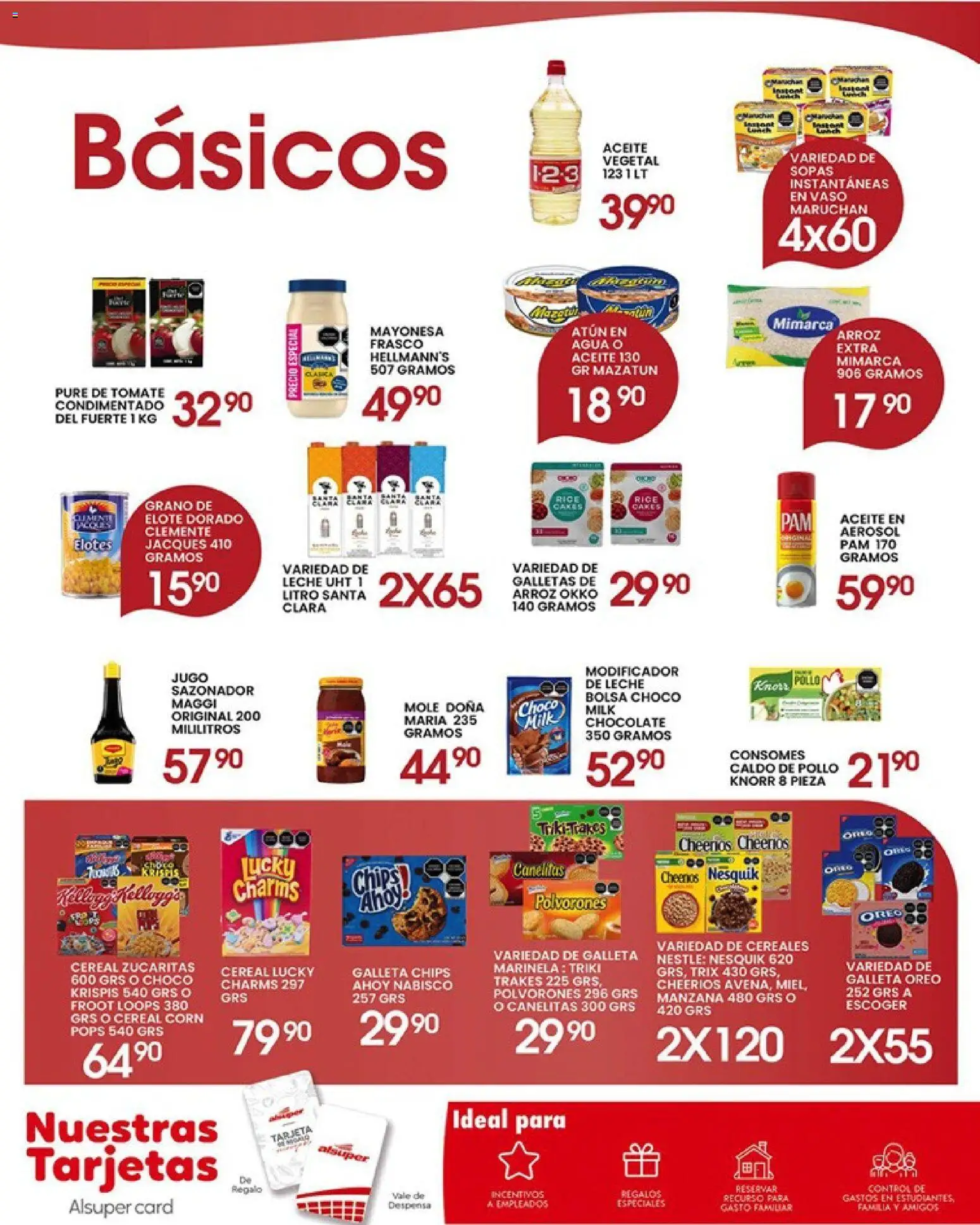 Nuevas ofertas de Alsuper válidas en toda la República Mexicana desde el 19.05.2026. ¡Encuentra las mejores ofertas en Alsuper folleto Chihuahua-Estado! | Página: 6 | Productos: Atún, Bolsa, Manzana, Chocolate