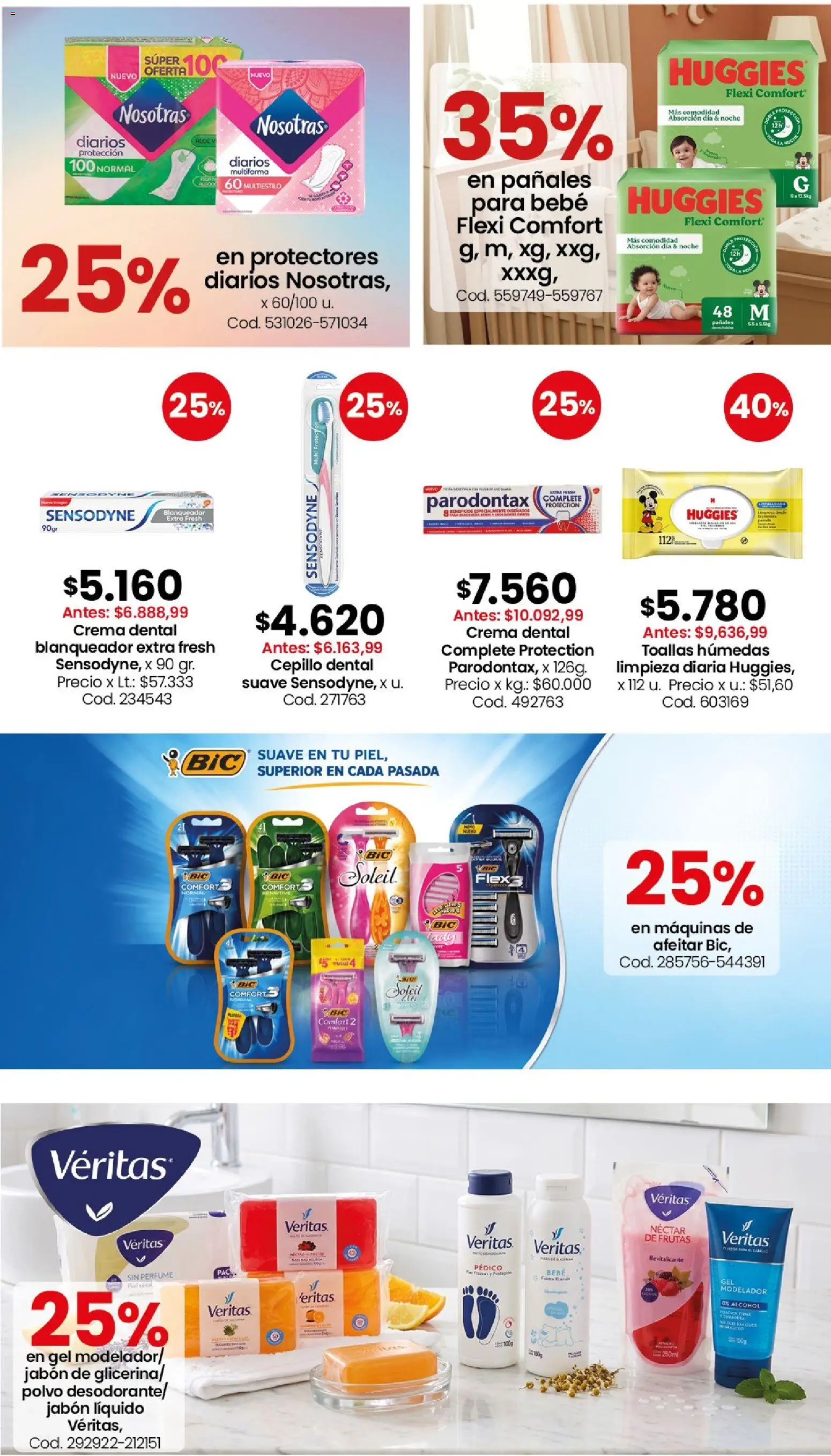 Coto - Perfumería y limpieza │ válido desde el 31/08/2026 | Página: 6 | Productos: Jabón líquido, Jabón, Desodorante, Crema