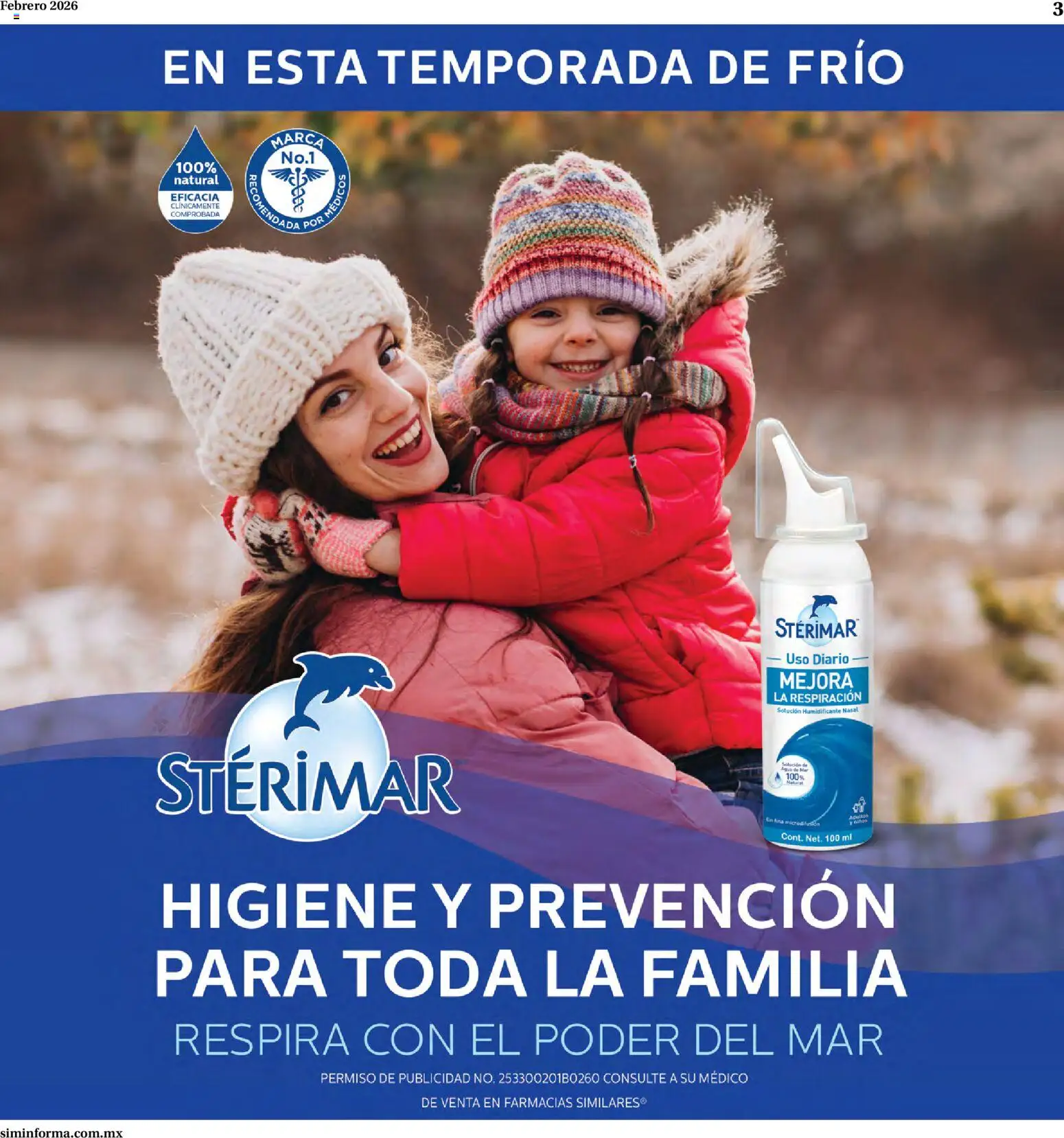 Nuevas ofertas de Farmacias Similares válidas en toda la República Mexicana desde el 01.02.2026. ¡Encuentra las mejores ofertas en Farmacias Similares catálogo! | Página: 3