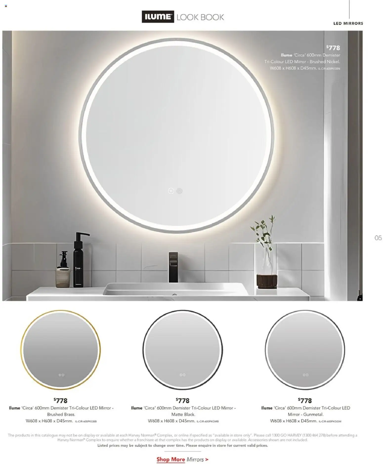 Harvey Norman catalogue - valid from 05.02.2026 | Page: 5 | Products: Mirror, Accessories