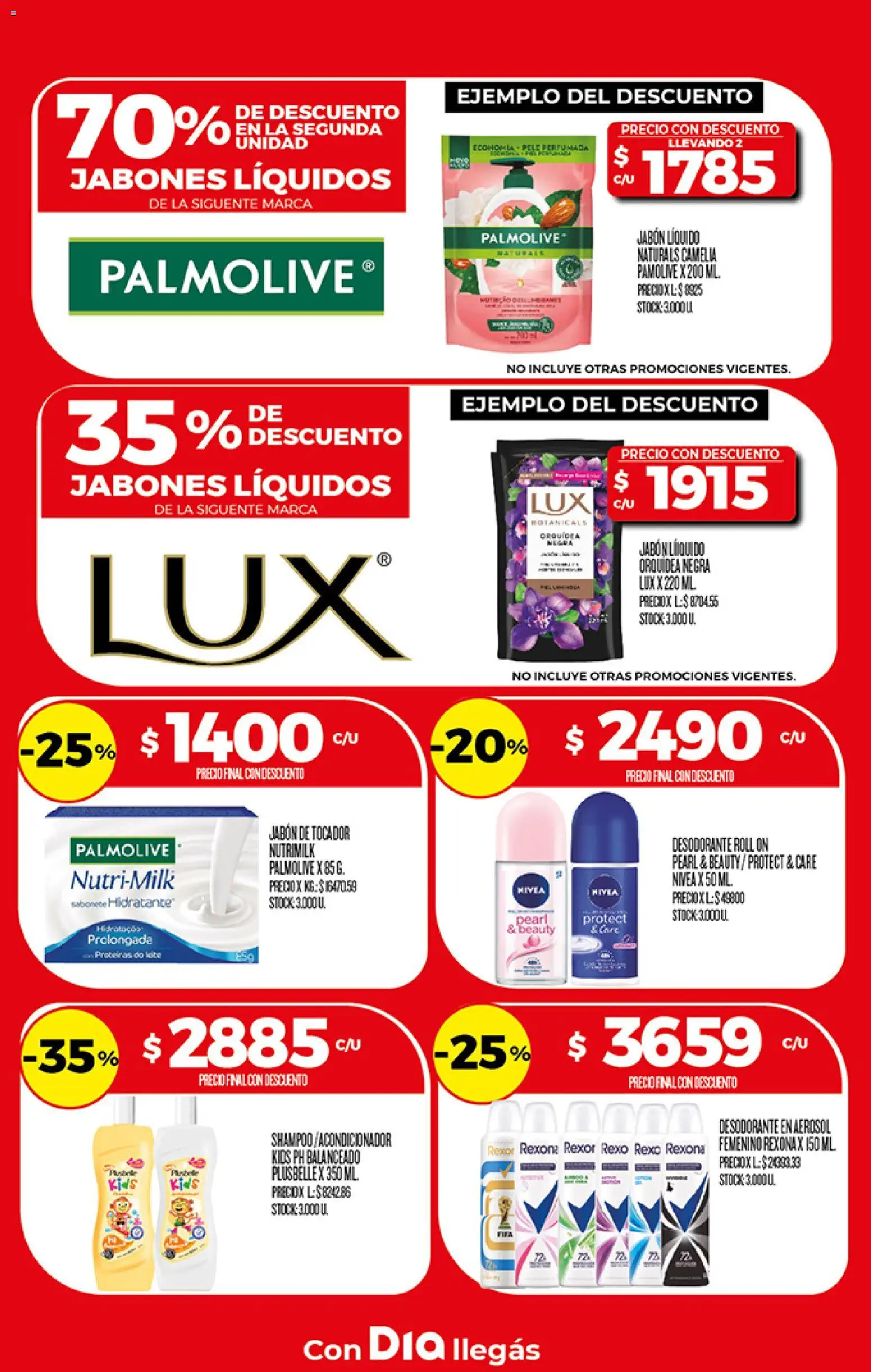 Supermercado DIA Ofertas │ válido desde el 26/08/2026 | Página: 18 | Productos: Jabón líquido, Shampoo, Jabón, Desodorante