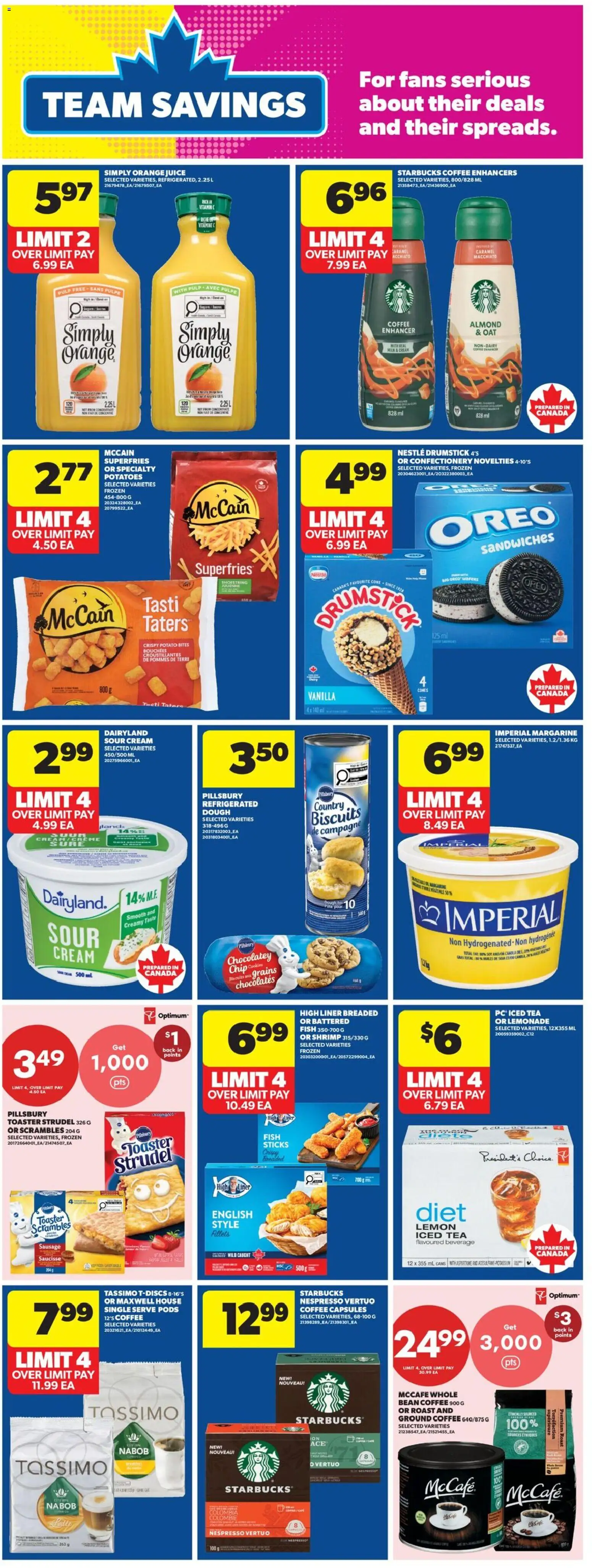 Real Canadian Superstore flyer valid from Jul 2, 2026 | Page: 21 | Products: Potatoes, Toaster, Milk, Juice