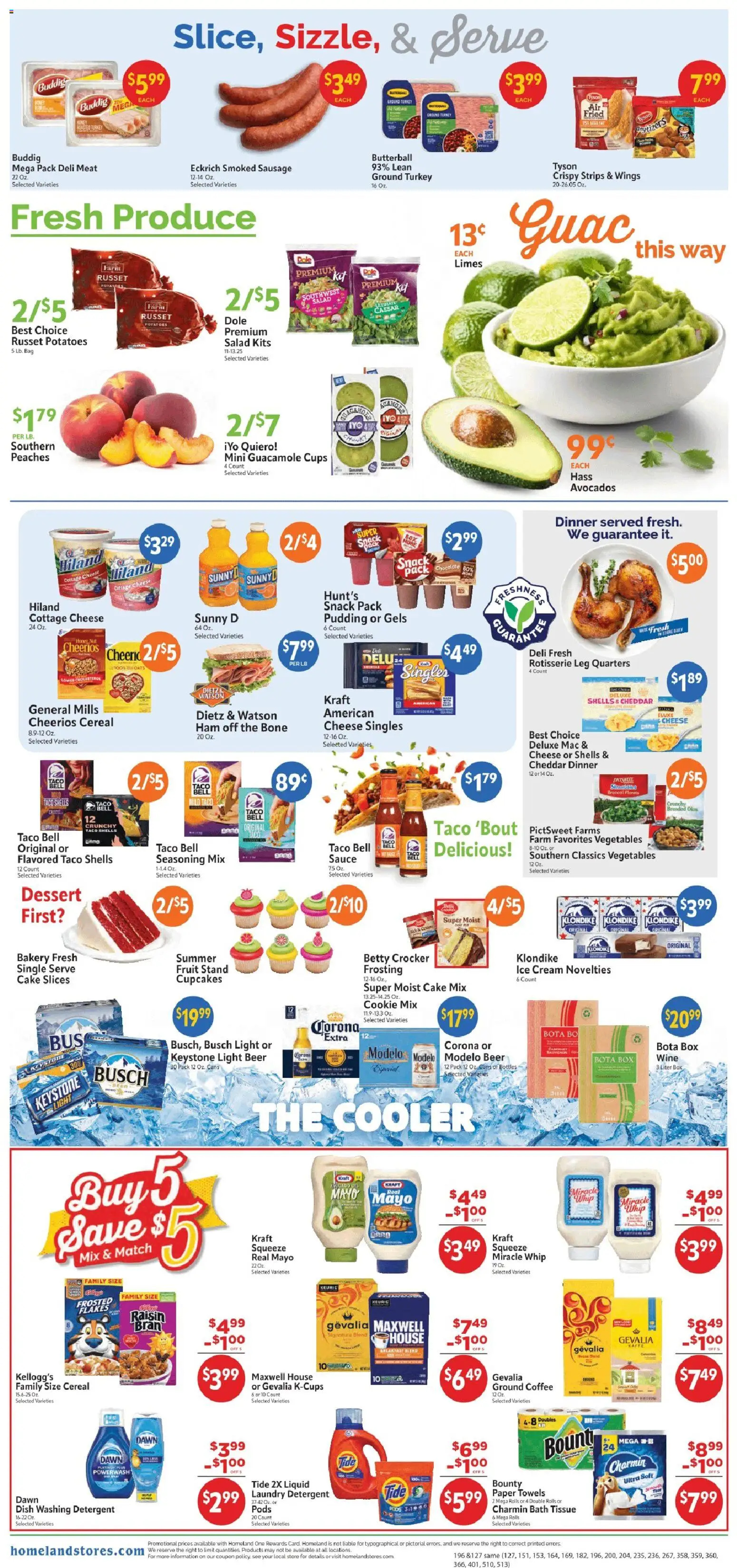 Homeland Weekly Ad - valid from 07/15/2026 | Page: 2 | Products: Bakery, Box, Wine, Sauce