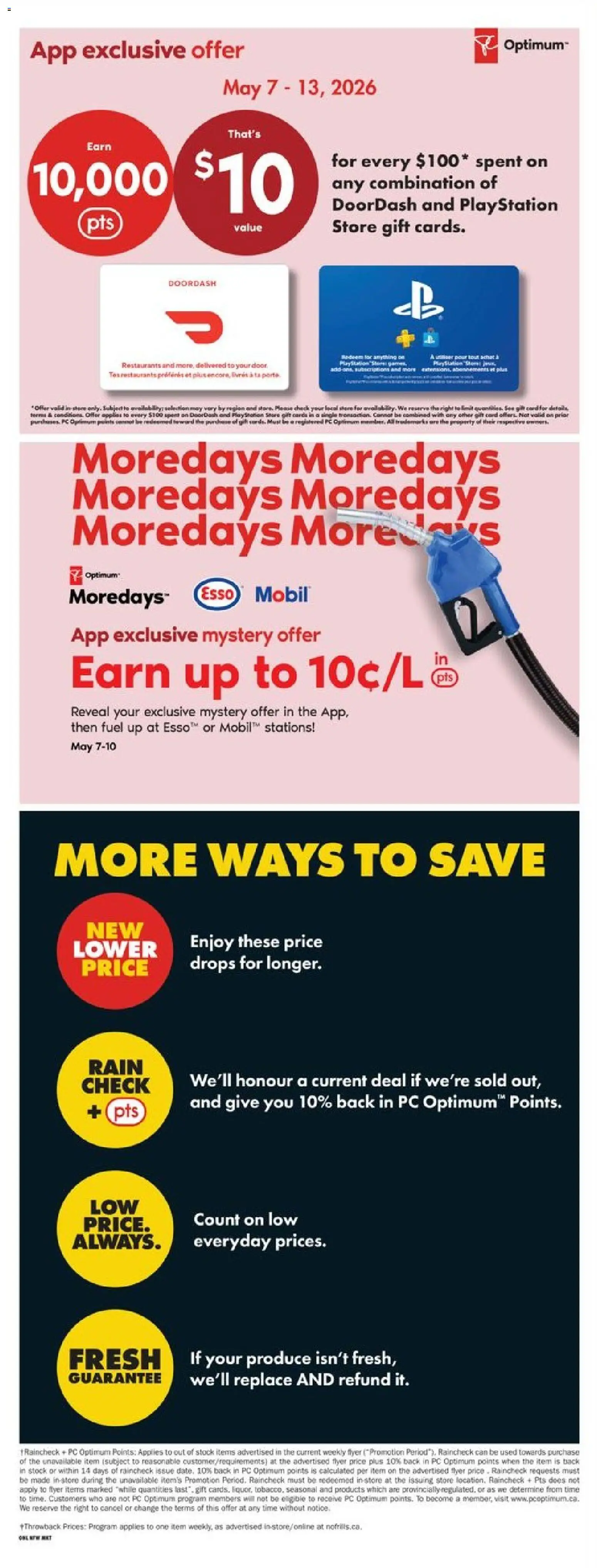 No Frills flyer valid from 07.05.2026 | Page: 18 | Products: PC, Playstation