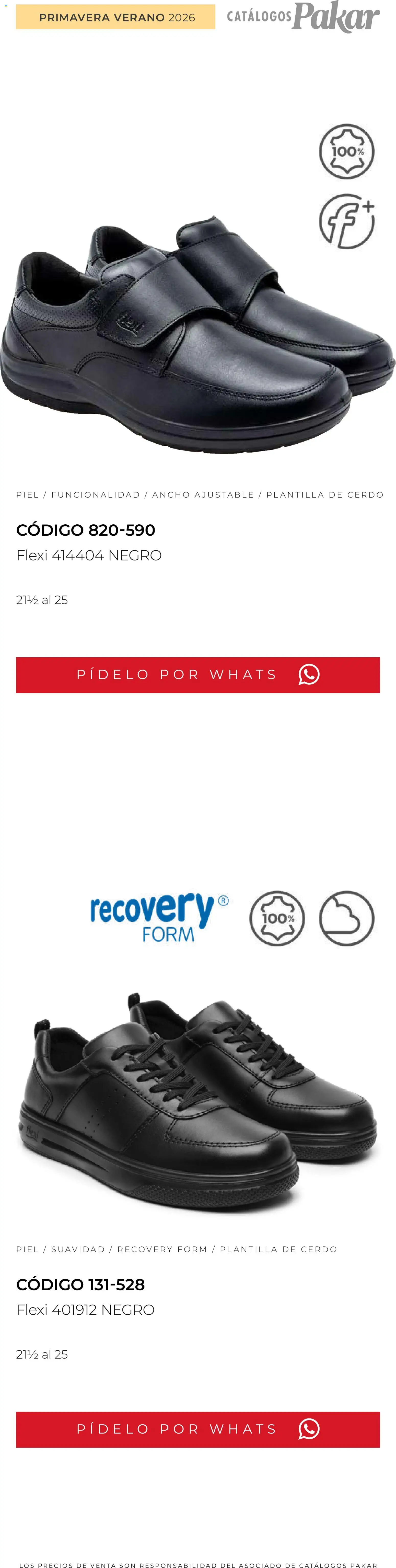 Nuevas ofertas de SC Pakar válidas en toda la República Mexicana desde el 04/03/2026. ¡Encuentra las mejores ofertas en SC Pakar catálogo Flexi PV26! | Página: 254 | Productos: Cerdo