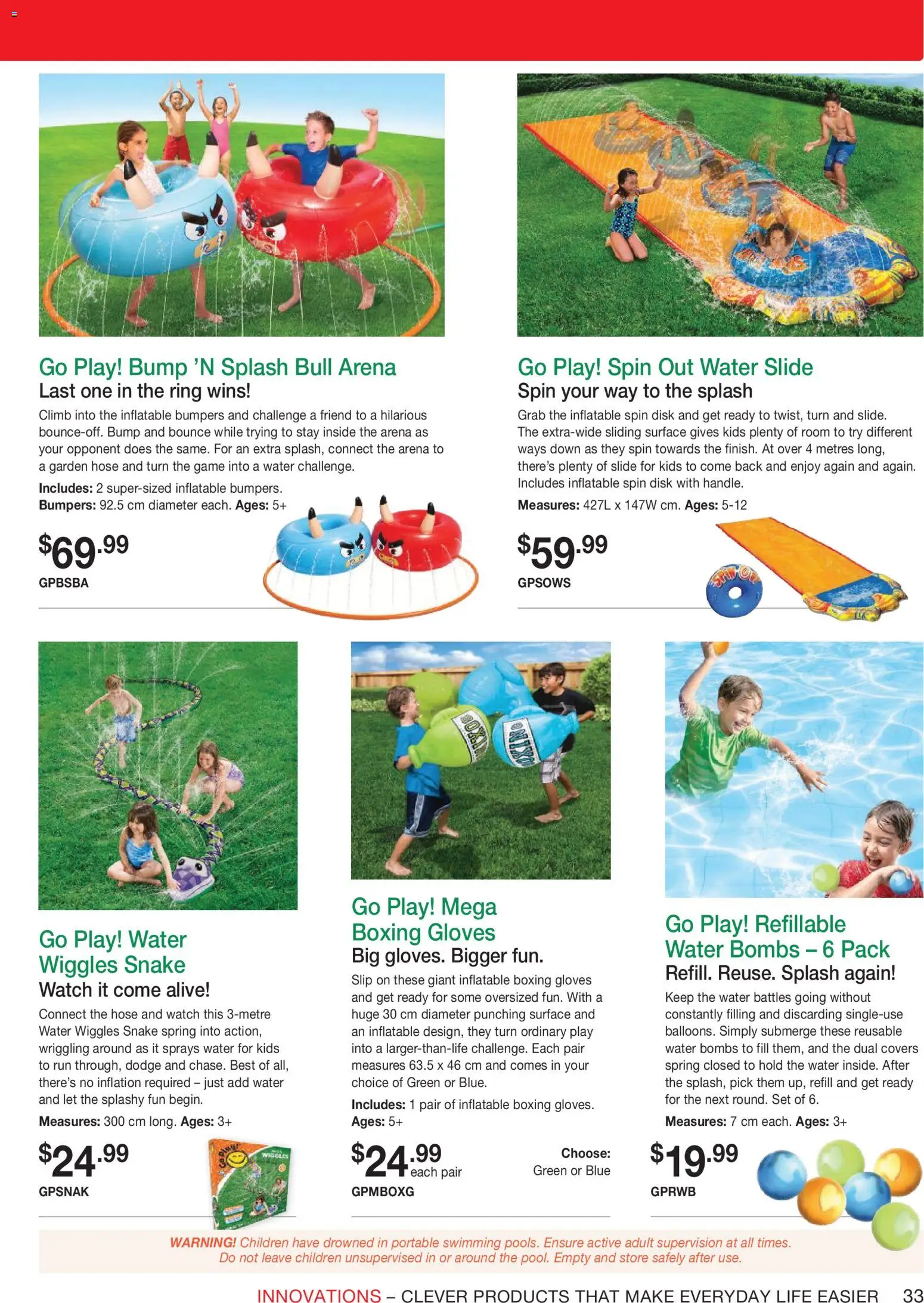 Innovations catalogue - valid from 23/09/2026 | Page: 33 | Products: Water, Peach, Watch, Portable