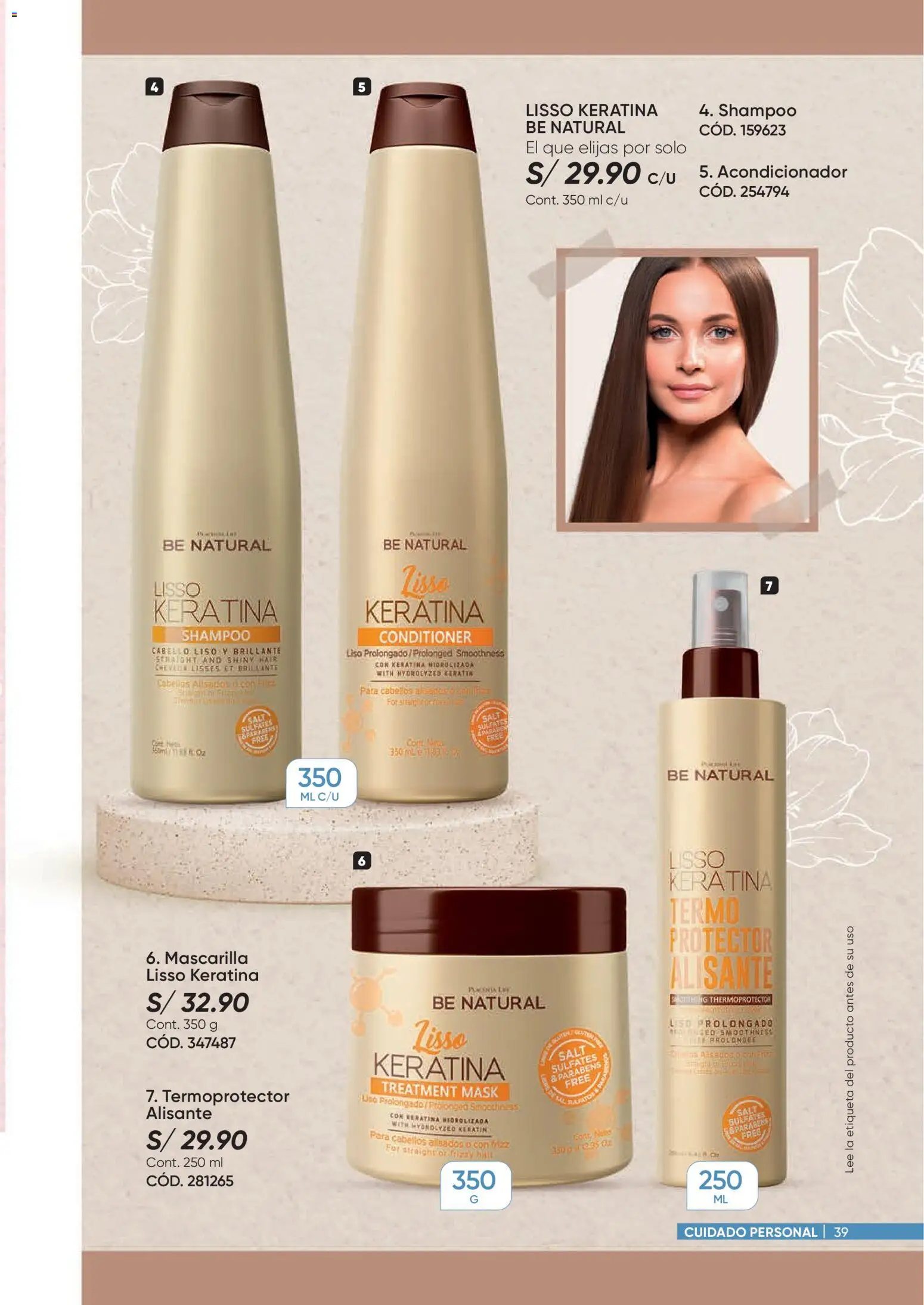Catálogo Azzorti válido desde 09/03/2026 | Página: 39 | Productos: Shampoo, Acondicionador