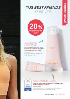 Vista previa de Catálogo Mary Kay Julio Agosto 2026, nuevo folleto de la tienda, válido en México a partir del 01/07/2026 | Página: 47