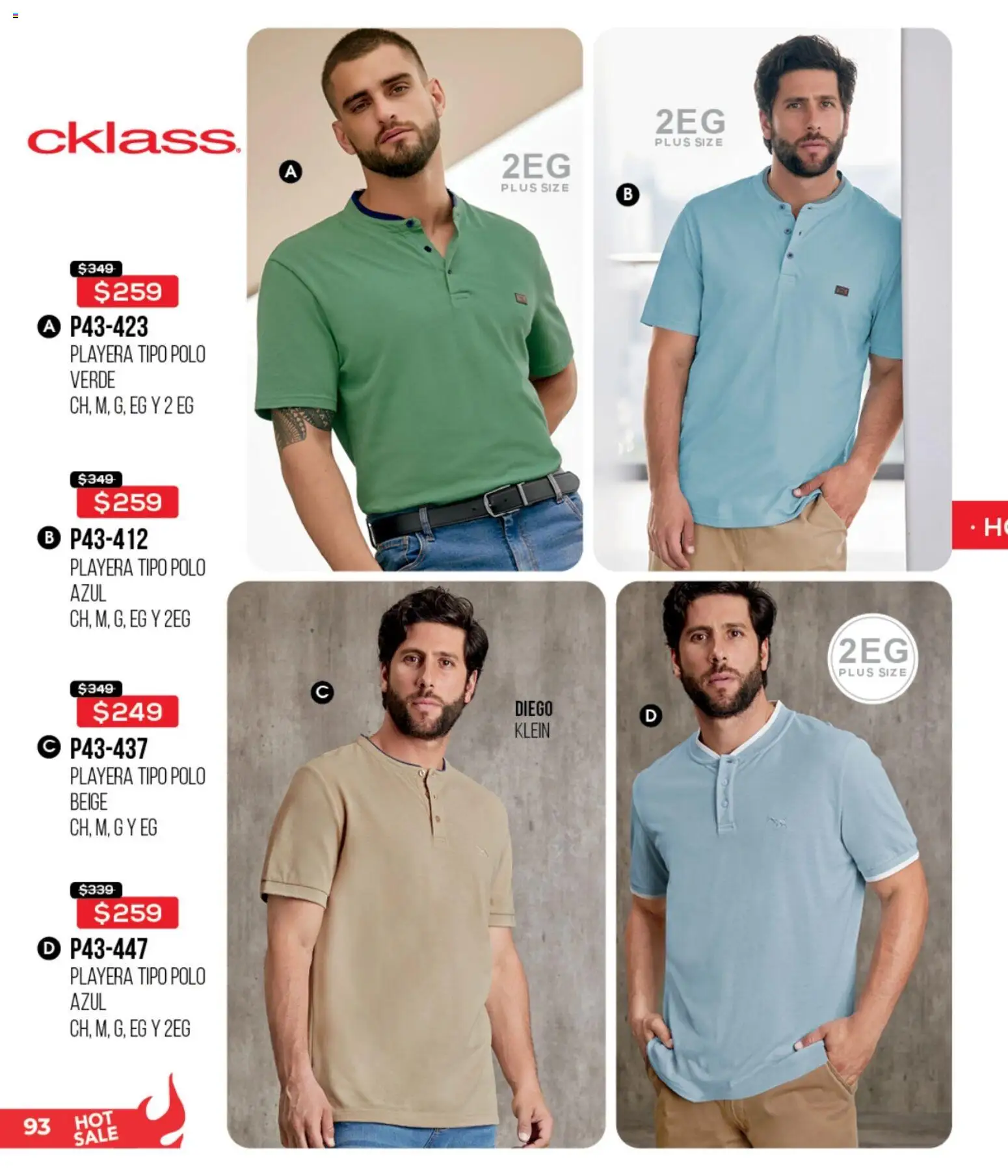 Nuevas ofertas de Cklass válidas en toda la República Mexicana desde el 15.05.2026. ¡Encuentra las mejores ofertas en Cklass Hot Sale! | Página: 283 | Productos: Playera
