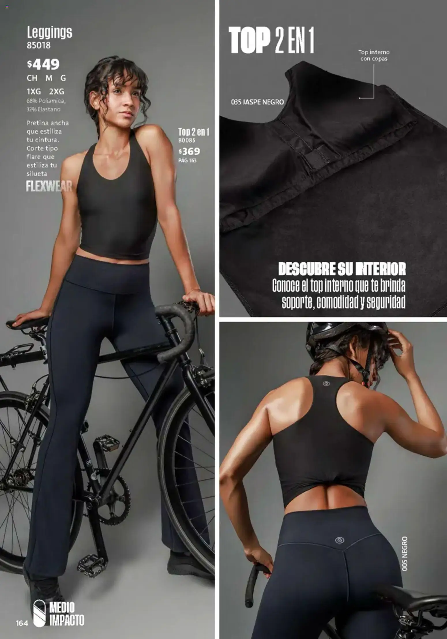 Nuevas ofertas de Ilusión válidas en toda la República Mexicana desde el 01/10/2026. ¡Encuentra las mejores ofertas en Ilusión catálogo Invierno! | Página: 166 | Productos: Leggings, Top, Té