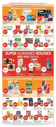 Preview of Pharmaprix weekly flyer / circulaire from shop Pharmaprix valid from Jul 24, 2026 | Page: 6