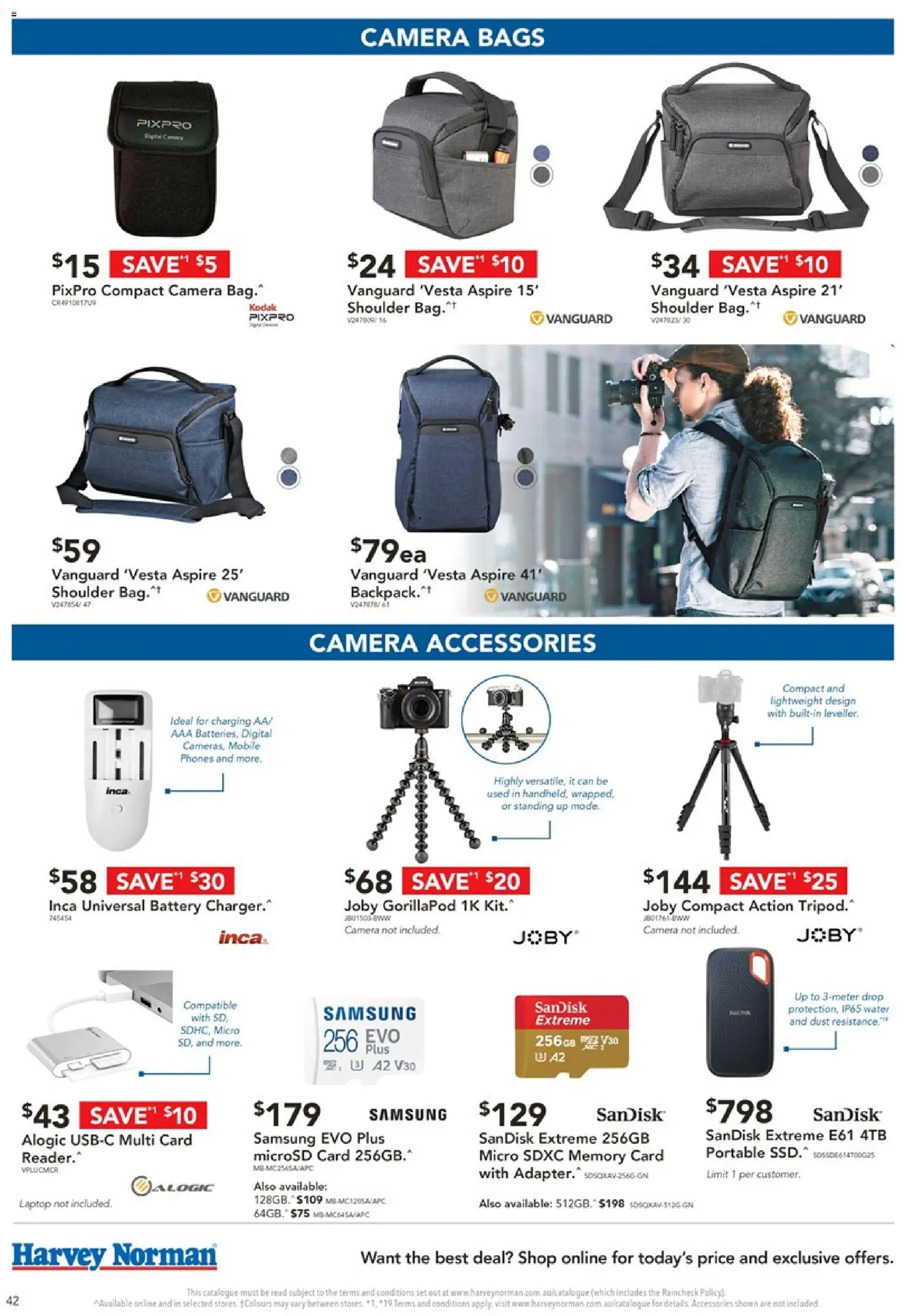 Harvey Norman catalogue - valid from 19.05.2026 | Page: 42 | Products: Water, Accessories, Digital, Portable