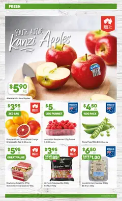 Preview of Foodland catalogue - valid from 09/09/2026 | Page: 4 | Products: Potato salad, Salad, Bag, Raspberries