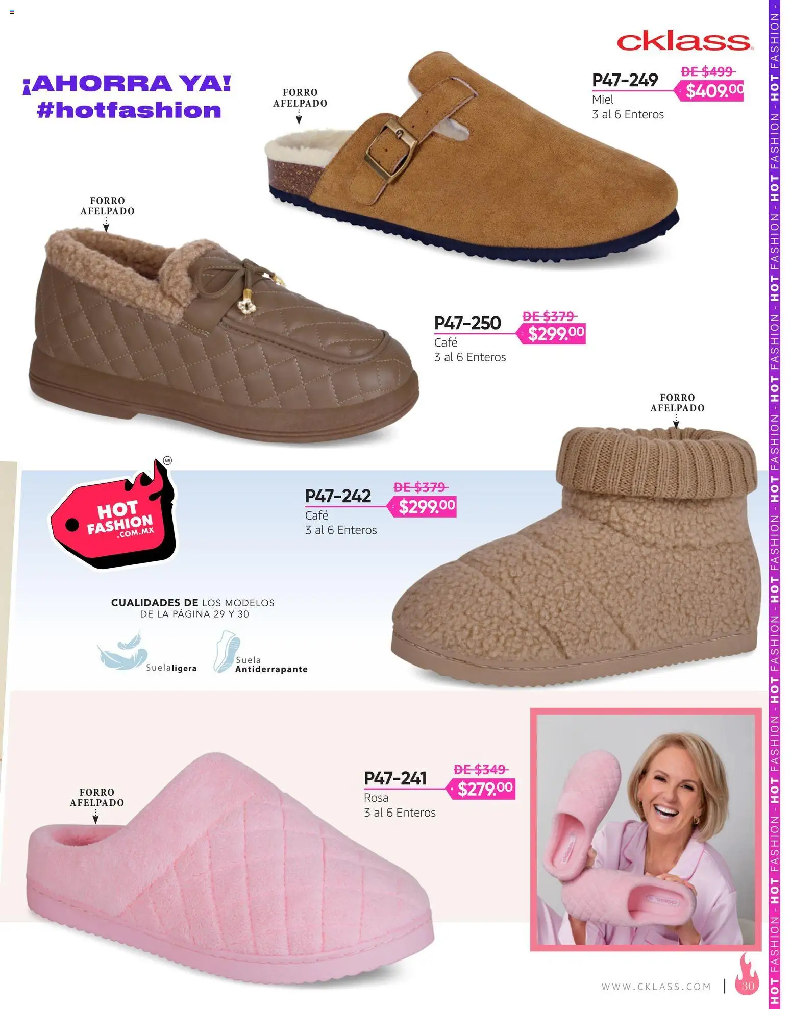 Nuevas ofertas de Cklass válidas en toda la República Mexicana desde el 03/08/2026. ¡Encuentra las mejores ofertas en Cklass catálogo Hot Fashion Ropa! | Página: 112 | Productos: Café