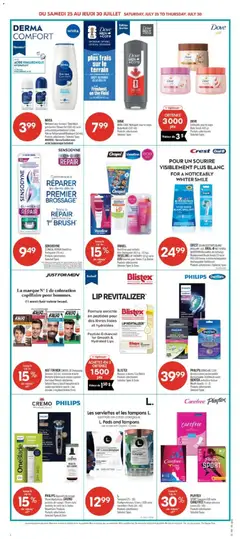 Preview of Pharmaprix weekly flyer / circulaire from shop Pharmaprix valid from Jul 24, 2026 | Page: 14