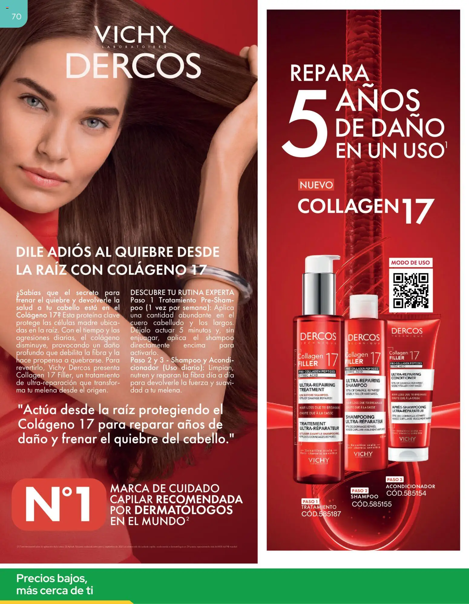 Cruz Verde - Dermocosmética │ válido desde el 31.08.2026 | Página: 70 | Productos: Proteína, Acondicionador, Shampoo