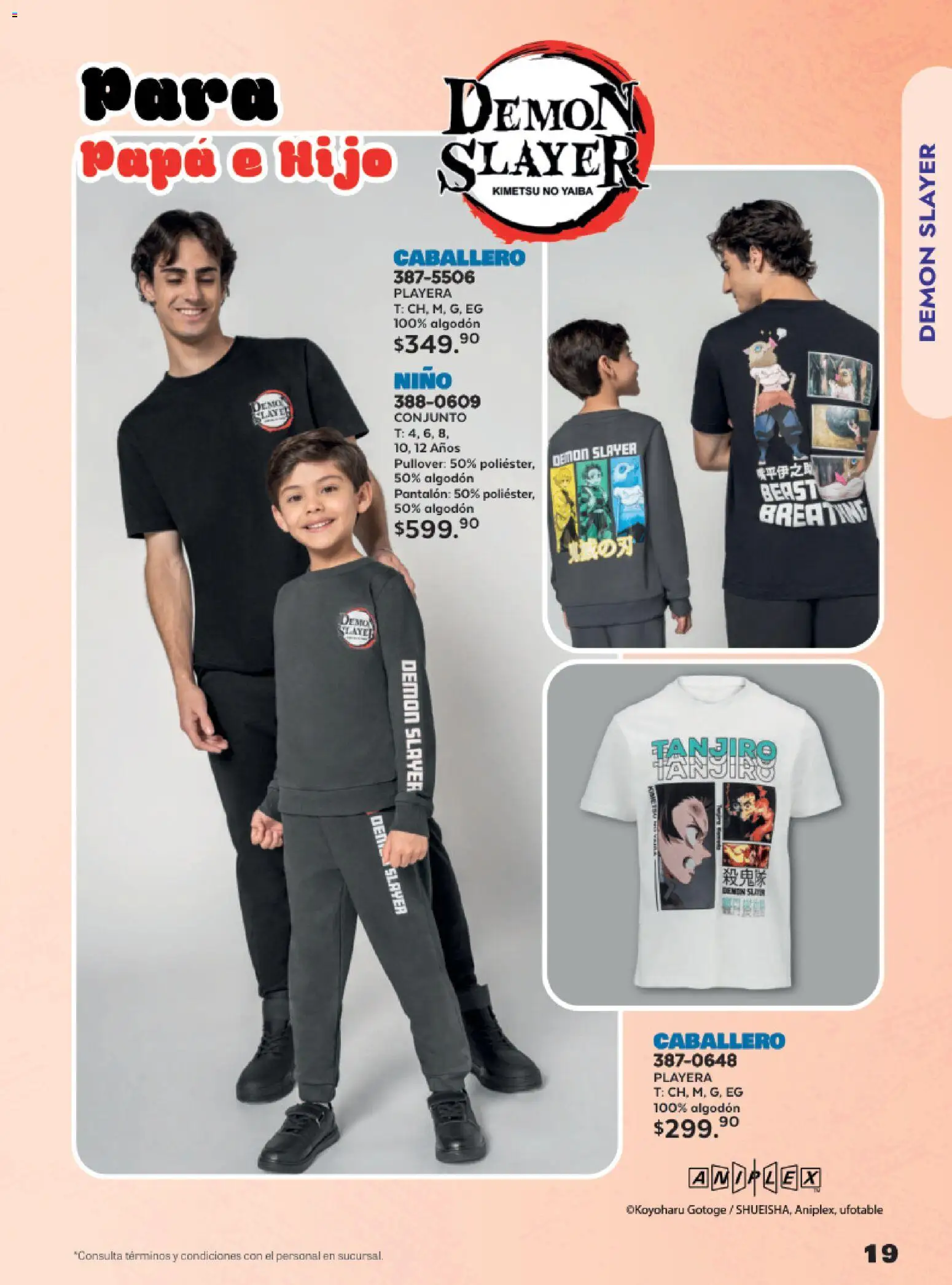 Nuevas ofertas de Andrea válidas en toda la República Mexicana desde el 24.05.2026. ¡Encuentra las mejores ofertas en Andrea catálogo Lo más divertindo en ropa! | Página: 19 | Productos: Papa, Algodón, Playera, Conjunto