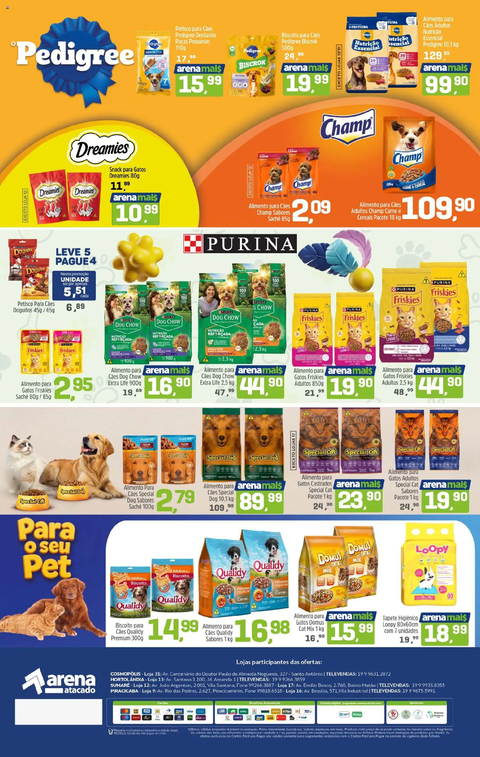 Arena Atacado Folheto - válido de 27.05.2026 | Página: 2 | Produtos: Biscoito, Tapete higiênico, Carne, Cereais