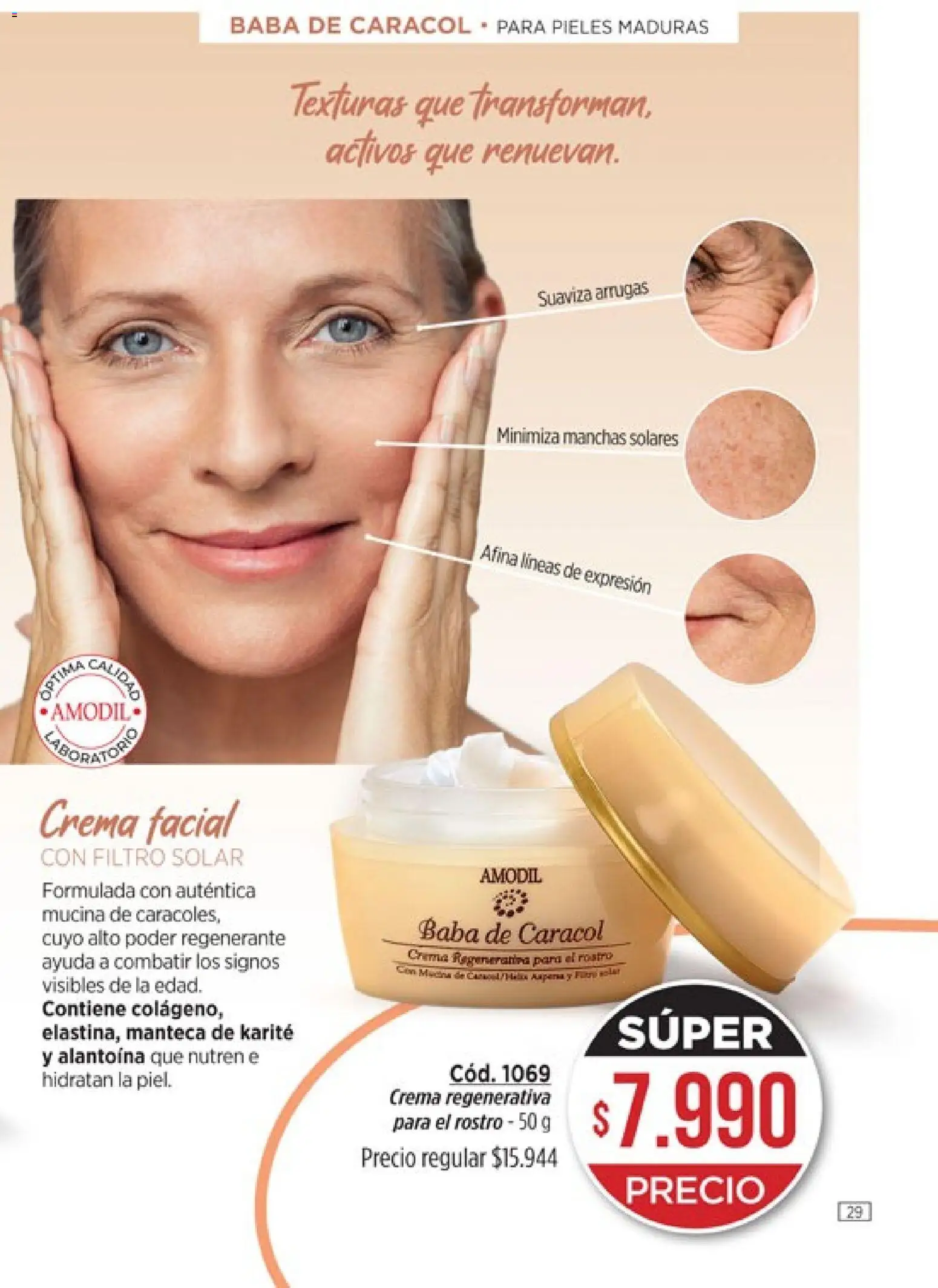 Catálogo Amodil Campaña 4 │ válido desde el 01/03/2026 | Página: 29 | Productos: Manteca de karité, Crema facial, Manteca, Crema