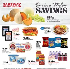 Preview of Fareway weekly ads valid from 25.05.2026