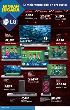 Vista previa de Sam's Club catálogo Mi gran jugada. Es comprar productos únicos, nuevo folleto de la tienda, válido en México a partir del 03/06/2026 | Página: 20 | Productos: Audio, Barra, Video