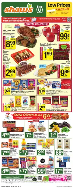 Preview of Shaw's weekly ads valid from 10/02/2026