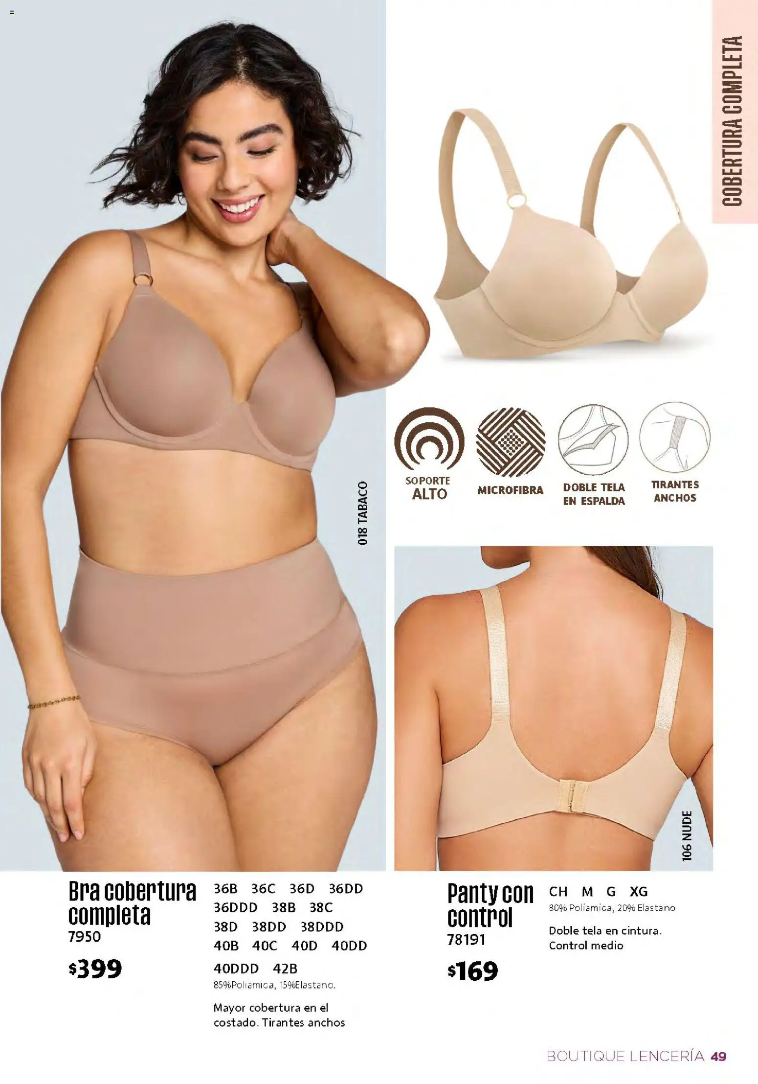 Nuevas ofertas de Ilusión válidas en toda la República Mexicana desde el 01/09/2026. ¡Encuentra las mejores ofertas en Ilusión catálogo Otoño! | Página: 51 | Productos: Tirantes, Lenceria