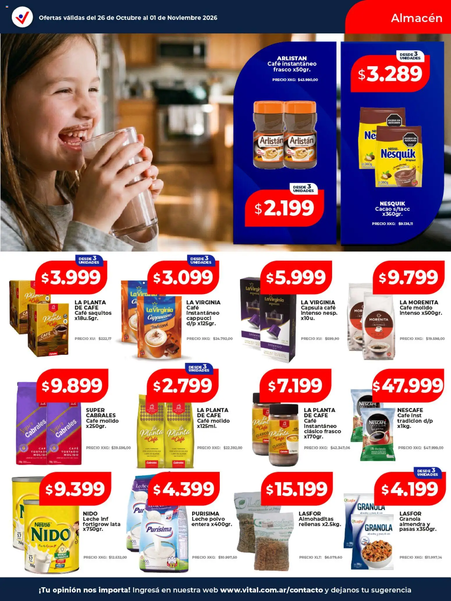 Vital - Ofertas │ válido desde el 26/10/2026 | Página: 19