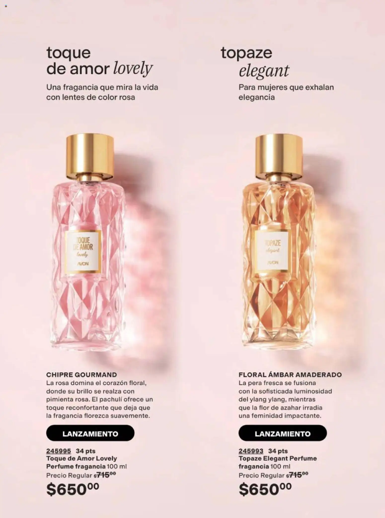 Nuevas ofertas de AVON válidas en toda la República Mexicana desde el 02.04.2026. ¡Encuentra las mejores ofertas en AVON campaña 6 2026! | Página: 5 | Productos: Pera, Pimienta, Té, Fragancia