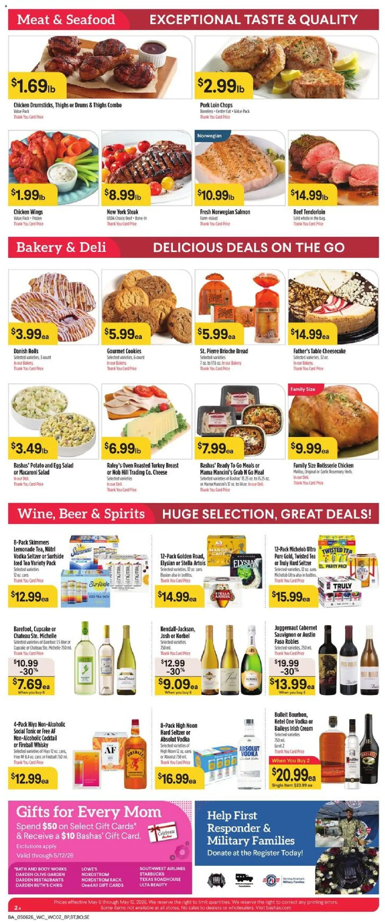 Basha's Weekly Ad - valid from 06.05.2026 | Page: 3 | Products: Bread, Mango, Bag, Oven