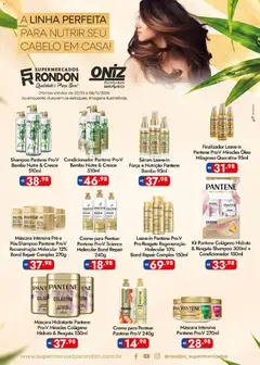 Supermercados Rondon ofertas Cabelo - Pré-Visualização do folheto da loja Supermercados Rondon, válido de 22/10/2026