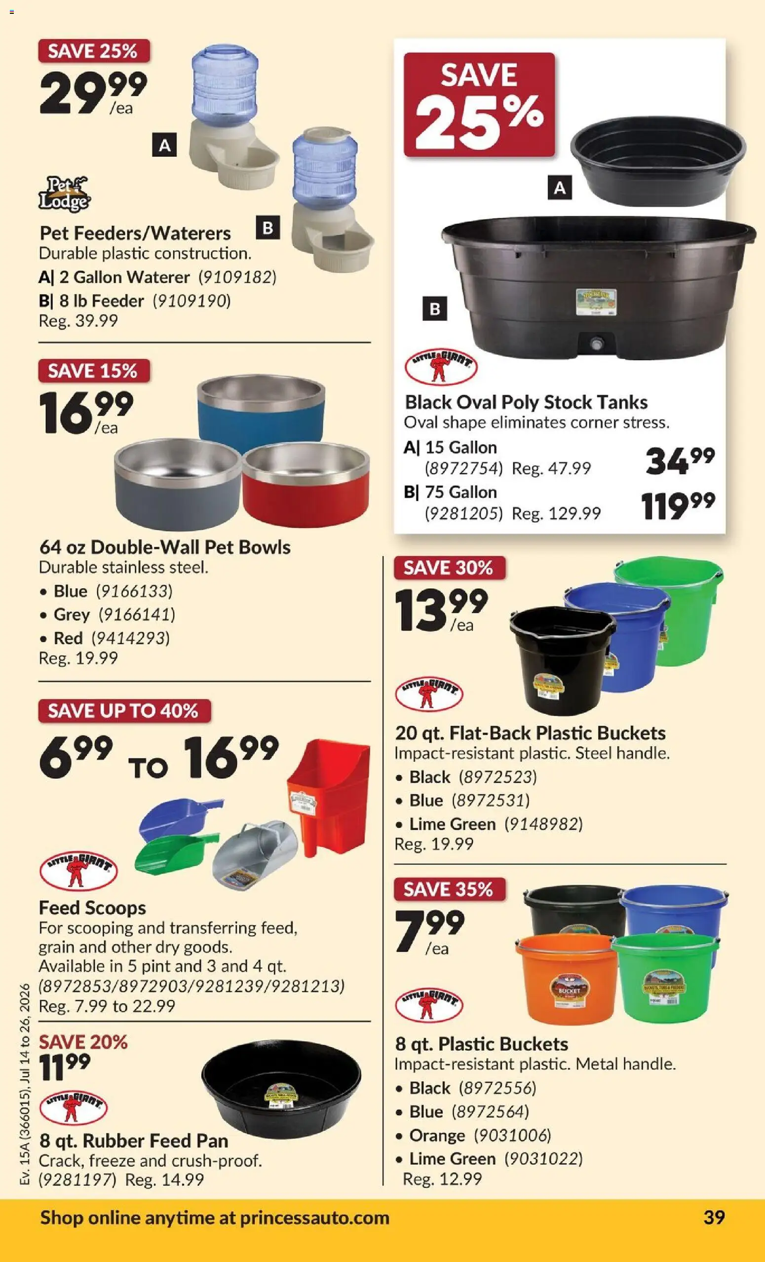 Princess Auto flyer valid from Jul 14, 2026 | Page: 52
