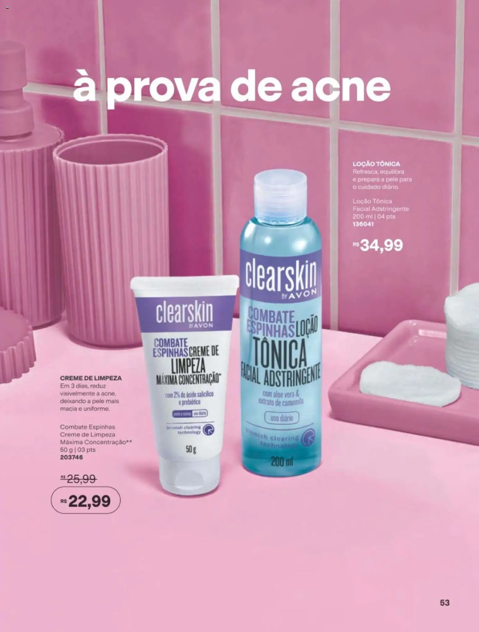 Avon Folheto - válido de 29/06/2026 | Página: 53 | Produtos: Creme, Adstringente