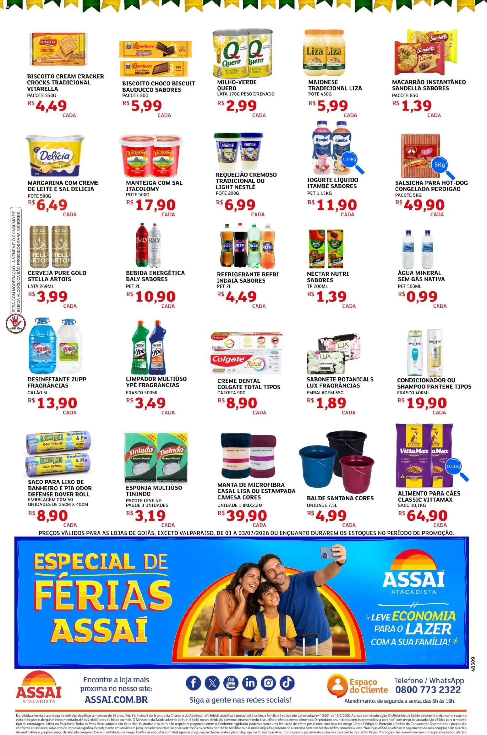 Assaí Atacadista Folheto - válido de 01/07/2026 | Página: 2