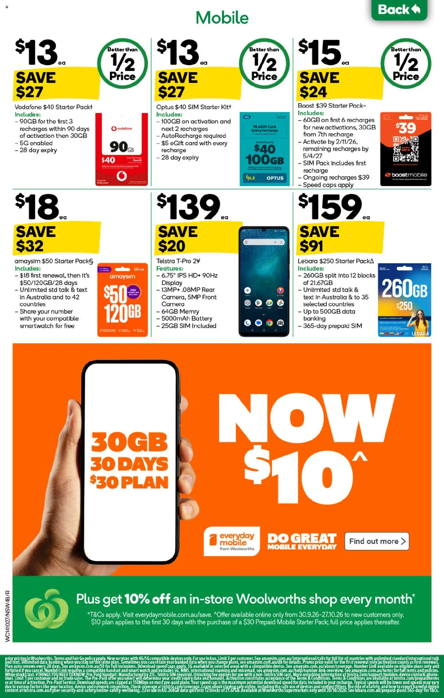 Woolworths catalogue - valid from 14/10/2026 | Page: 48