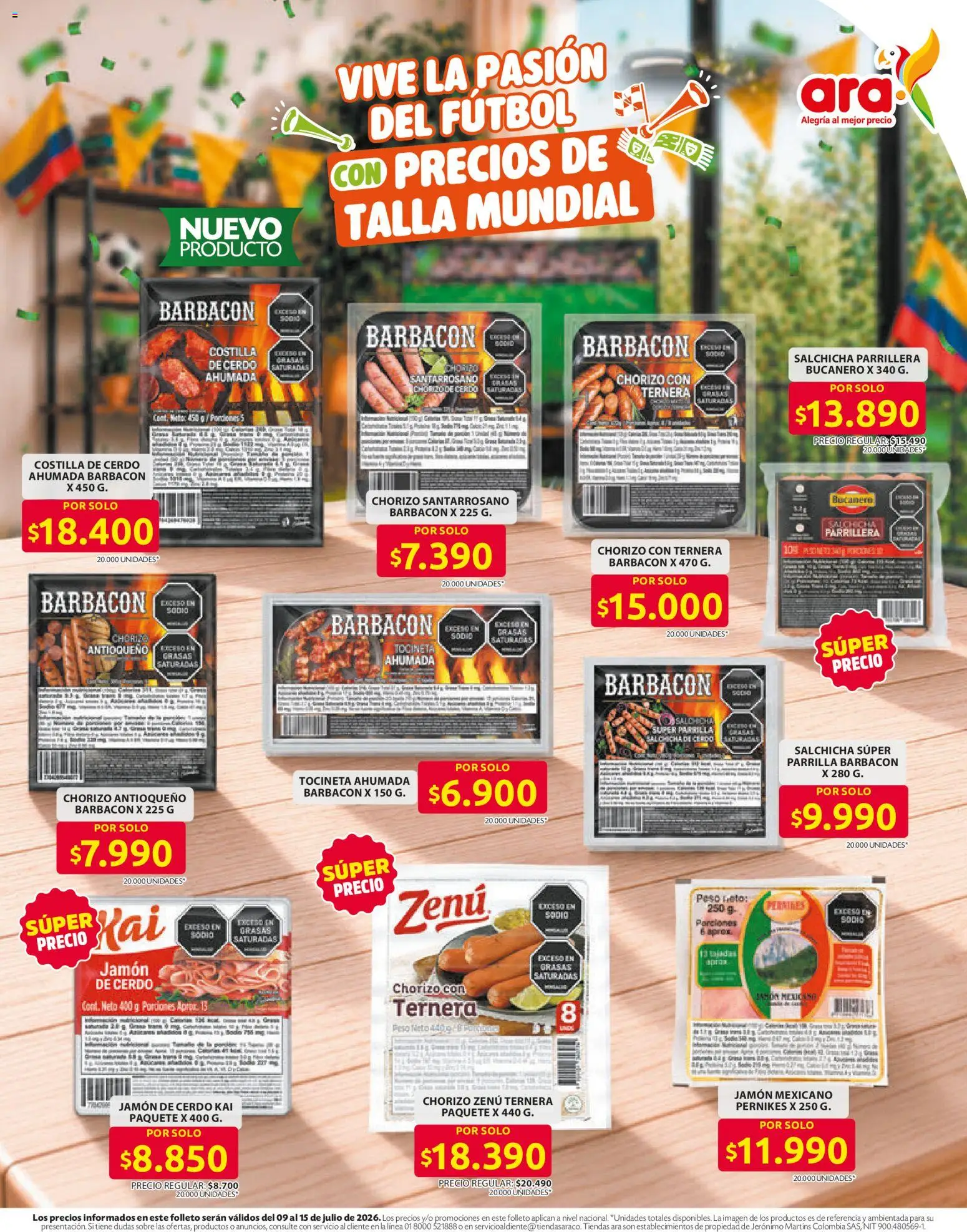 Ara revista - valida desde el 09/07/2026 | Página: 7