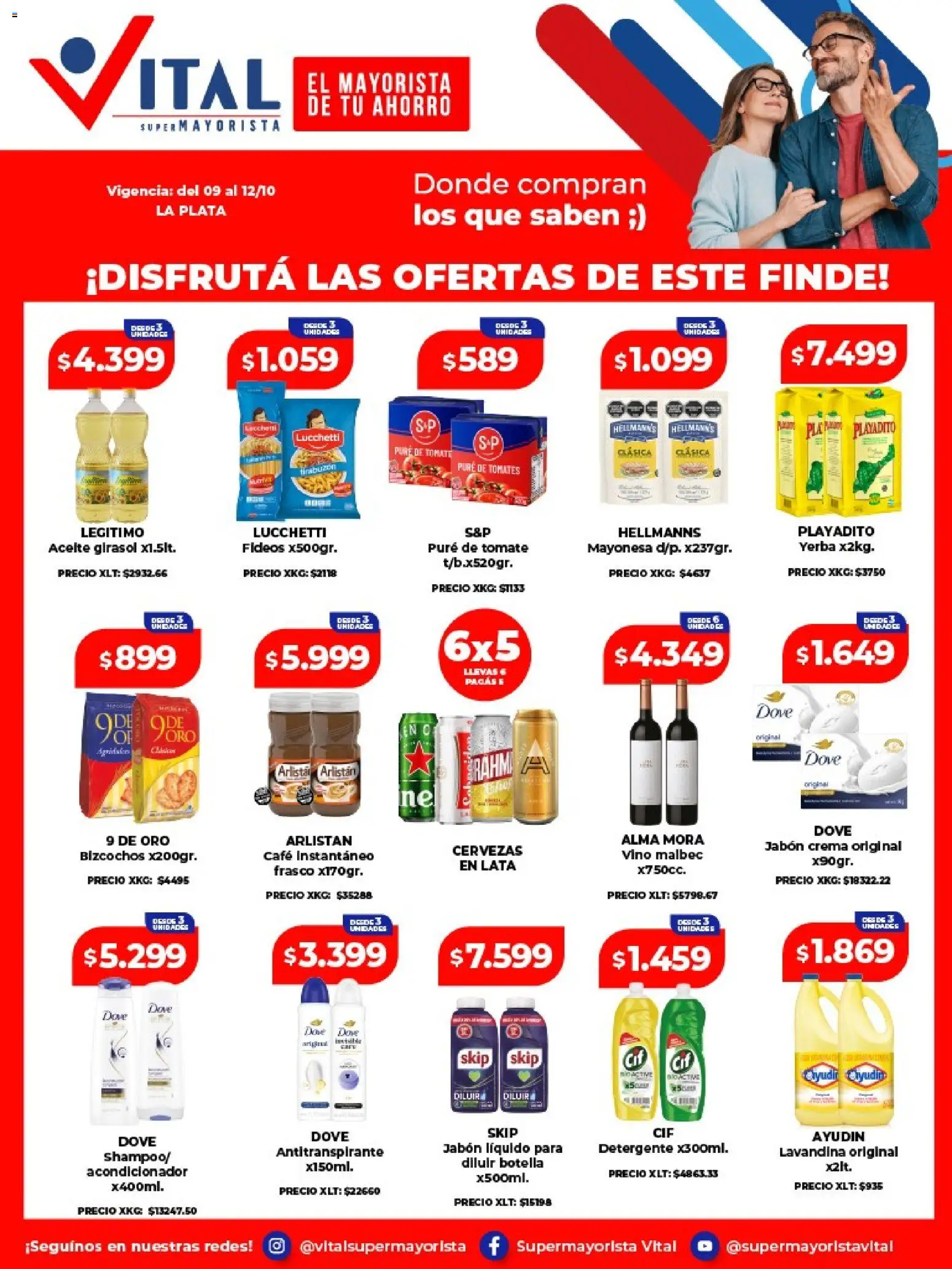 Vital - Ofertas fin │ válido desde el 09/10/2026 | Página: 1
