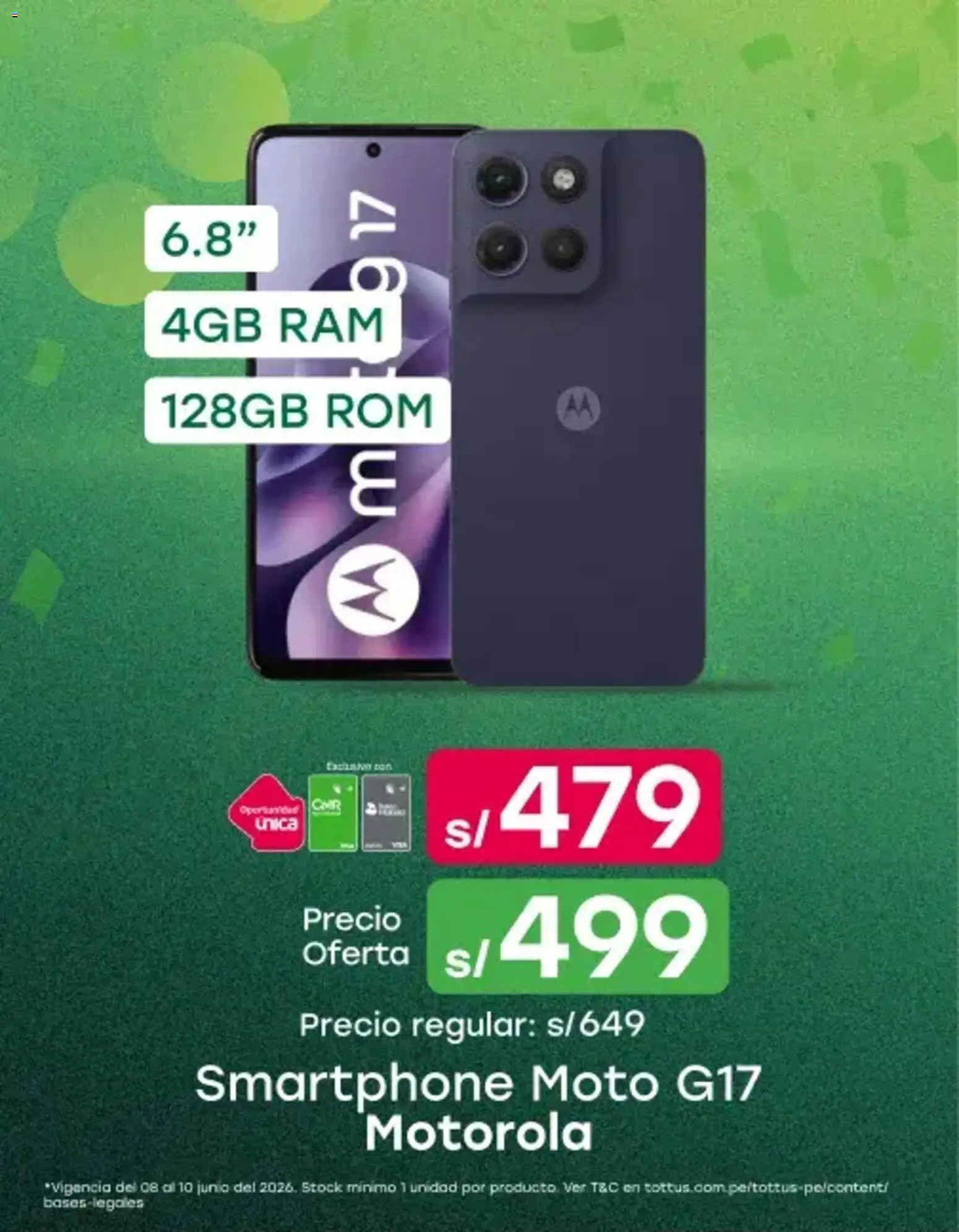 Catálogo Tottus válido desde 08.06.2026 | Página: 2 | Productos: Smartphone