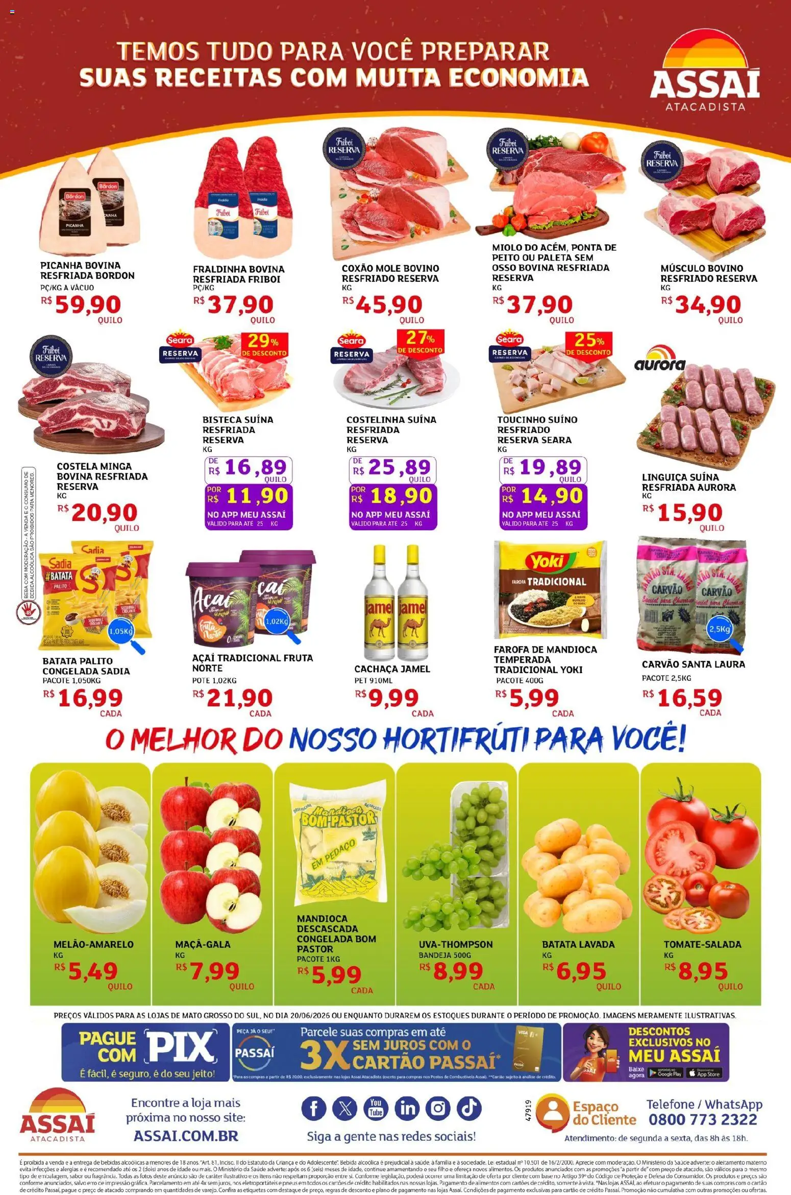 Assaí Atacadista Folheto - válido de 20.06.2026 | Página: 2