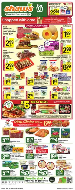 Preview of Shaw's weekly ads valid from 08/28/2026