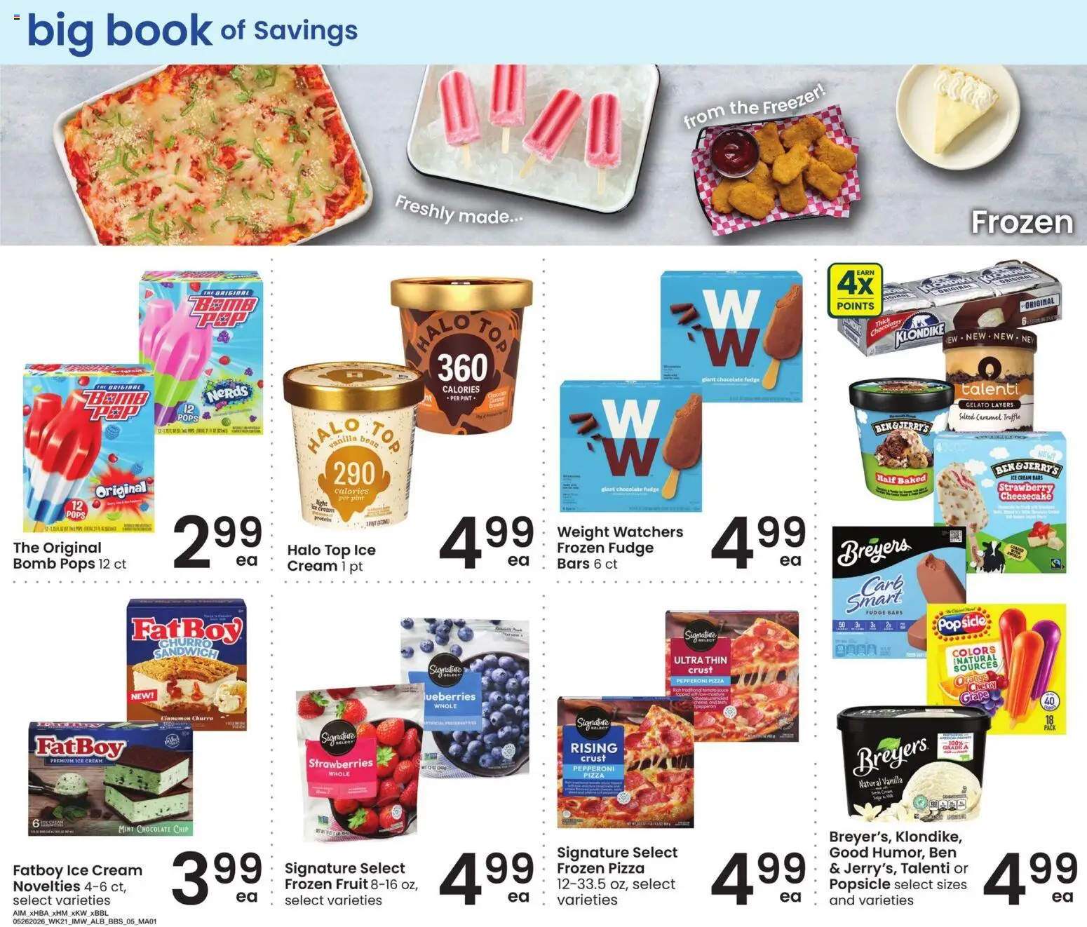 Albertsons Big Book of Savings - valid from 26.05.2026 | Page: 5 | Products: Pizza, Cream, Sauce, Cheesecake