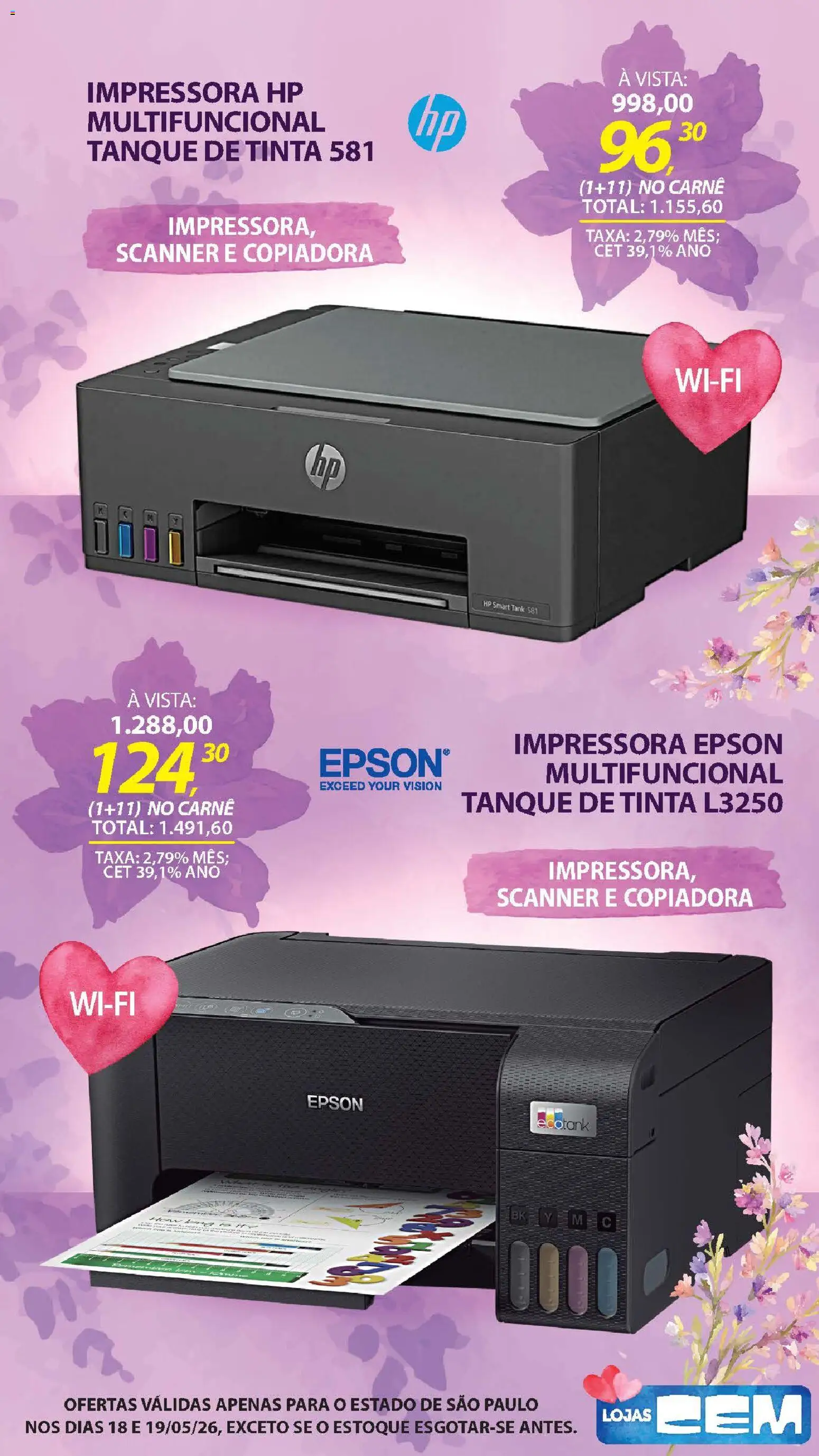 Lojas Cem - Ofertas atuais de 18/05/2026 ? Não perca as melhores promoções! | Brasil